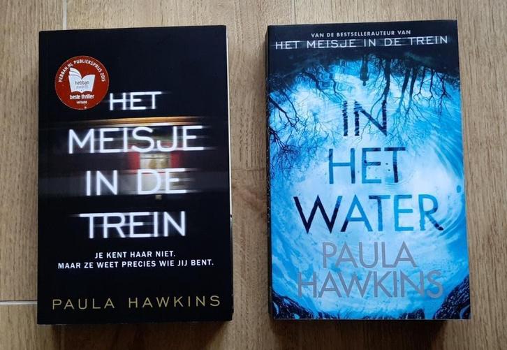 Paula Hawkins : 2 boeken, Boeken, Thrillers, Gelezen, België, Ophalen of Verzenden
