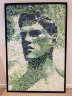 Lijst blauw, Maison & Meubles, Accessoires pour la Maison | Cadres, 75 cm ou plus, Comme neuf, Enlèvement, Autres matériaux