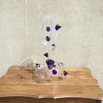 Design glazen vaas, Huis en Inrichting, Ophalen, Gebruikt, Glas