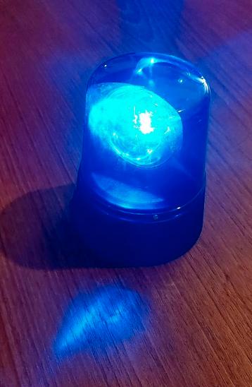 Blauw party light beschikbaar voor biedingen