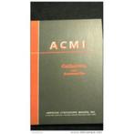 ACMI-Catheters and accessories-1960-American Cystoscope Make, Livres, Comme neuf, American Cystoscope Maker, Catalogue, Enlèvement ou Envoi