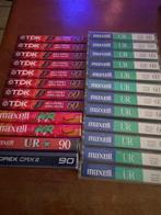 TDK. Maxell, CD & DVD, Cassettes audio, Enlèvement, Comme neuf, 2 à 25 cassettes audio, Vierge