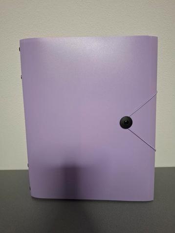 A4-klasseermap met 12 verdelingen - mauve/paars beschikbaar voor biedingen