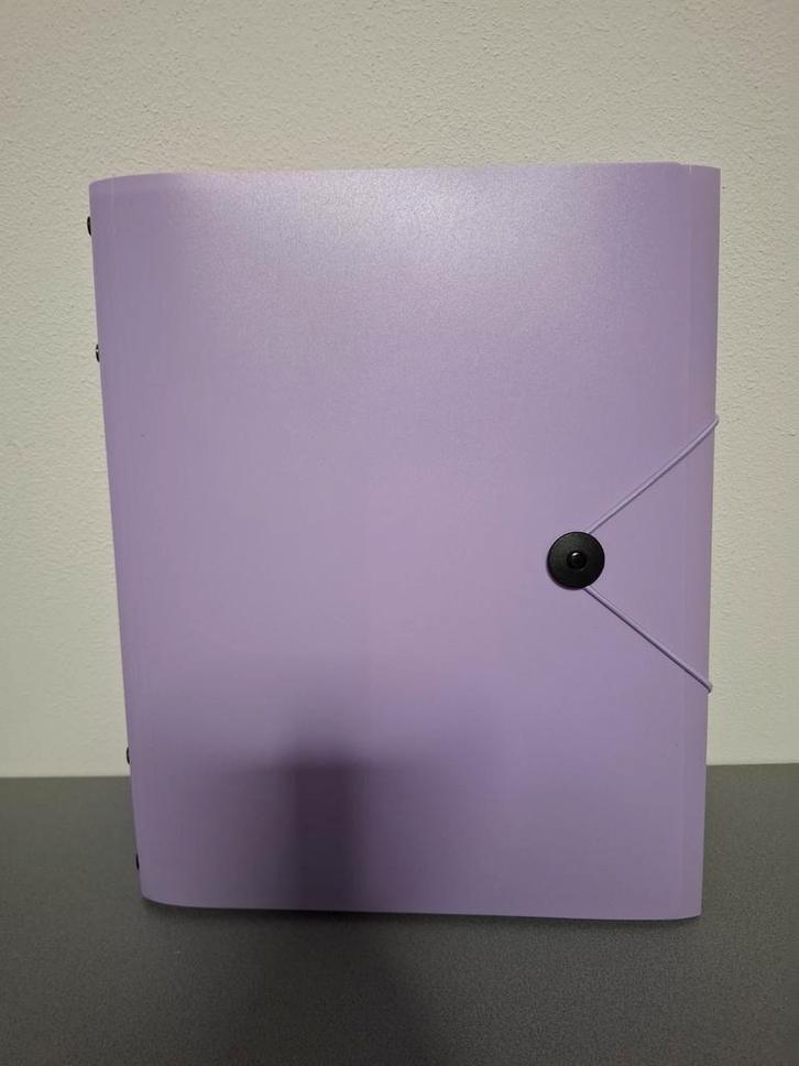 A4-klasseermap met 12 verdelingen - mauve/paars, Diversen, Bureau-accessoires, Nieuw, Ophalen