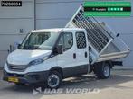 Iveco Daily 35C21 3-Zijdige Kipper Dubbel Cabine 210PK 3.0L, Auto's, Stof, Euro 6, Iveco, Bedrijf