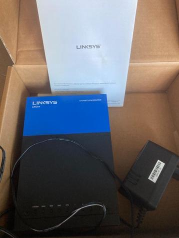 Router LINKSYS LRT214, Enlèvement ou Envoi, Utilisé, Routeur, Linksys