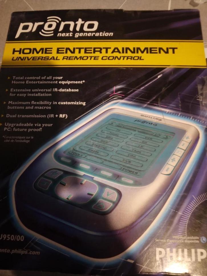 Universele progameerbare afstandsbediening Philips, Audio, Tv en Foto, Afstandsbedieningen, Nieuw, Universeel, Dvd, Game console