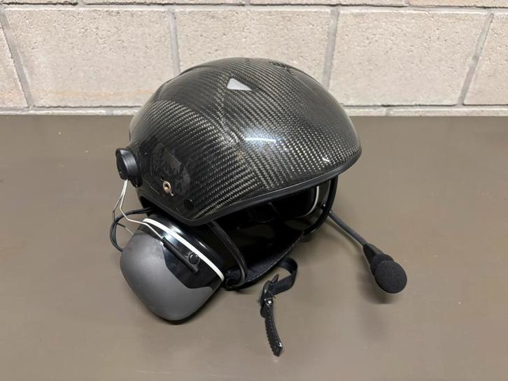NAC Horus Carbon met 3M Peltor en bluetooth XL, Sport en Fitness, Zweefvliegen en Paragliding, Zo goed als nieuw, Paramotor, Ophalen