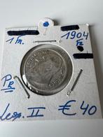 Zilveren 1 Franc 1904 Leopold 2 (200), Ophalen of Verzenden, Zilver