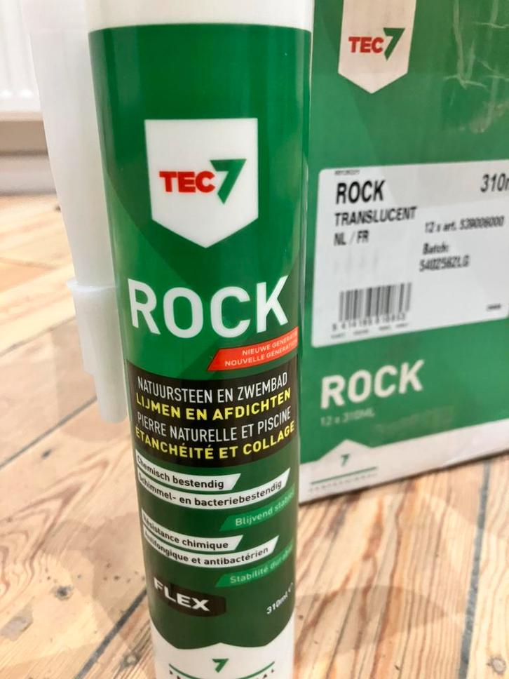 TEC7ROCK Waterdicht maken en verlijmenvannatuursteen/zwembad, Doe-het-zelf en Bouw, Isolatie en Afdichting, Nieuw, Ophalen of Verzenden