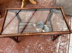 Rotan salontafel, Huis en Inrichting, Tafels | Salontafels, Ophalen, Gebruikt