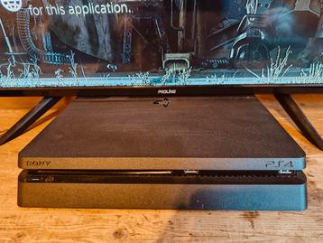 Te koop - PS4 Slim + 2 controllers + oplaadstation + Games, Games en Spelcomputers, Spelcomputers | Sony PlayStation 4, Ophalen