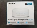 D-Link Gigabit Desktop Switch, Ophalen, Nieuw
