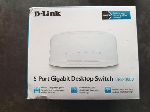D-Link Gigabit Desktop Switch, Computers en Software, Netwerk switches, Nieuw, Ophalen