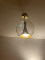 Lamp, 2 stuks, Huis en Inrichting, Lampen | Hanglampen, Ophalen, Gebruikt, Glas, 50 tot 75 cm