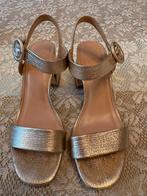 Sandales doré en cuir pointure 36, Kinderen en Baby's, Kinderkleding | Schoenen en Sokken, Ophalen, Gebruikt