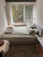 Bed + matras & topmatras + 2x onderschuif lade + lattenbodem, Huis en Inrichting, Ophalen, Gebruikt