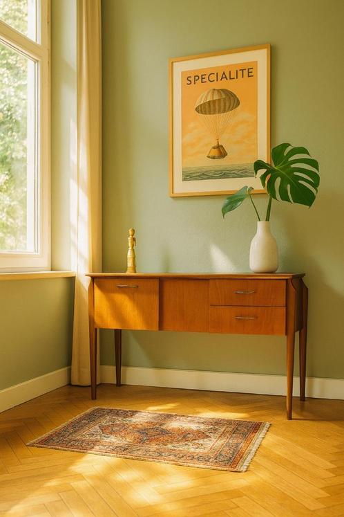 Prachtig vintage Tv meubel ( Van Teeffelen), Huis en Inrichting, Kasten |Televisiemeubels, Gebruikt, Teakhout, Ophalen of Verzenden