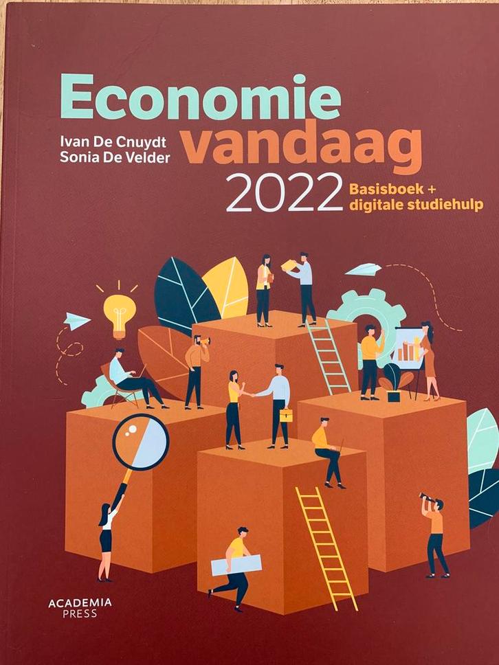 Ivan De Cnuydt - Economie vandaag 2022, Boeken, Economie, Management en Marketing, Ophalen