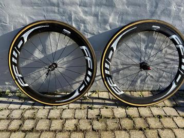 Roues en carbone FFWD (version tube), Enlèvement ou Envoi, Vélo de course, Utilisé, Fast forward