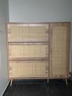 Grote schoenenkast Rotan (NIEUW), Huis en Inrichting, Kasten | Schoenenkasten, Ophalen, Nieuw