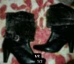 Bottillons noirs TAMARIS à talons 39, Noir, Porté, Enlèvement ou Envoi, Boots et Botinnes