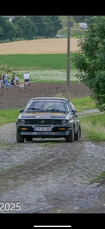 Opel Manta A  rallywagen , rally beschikbaar voor biedingen