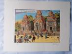 Sérigraphie Wasterlain Jeannette Pointu 1986, Antiek en Kunst, Ophalen