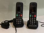 2 draadloze telefoons 'Gigaset E290', Ophalen, Zo goed als nieuw, 2 handsets, Stralingsarm