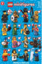 Lego 8805 series 5 minifigure : pecheur artique, Comme neuf, Ensemble complet, Lego