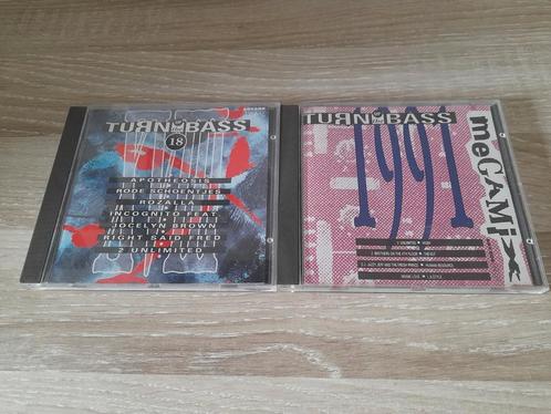 CD'S van turn up the bass 18 en megamix 1991, Cd's en Dvd's, Cd's | Verzamelalbums, Gebruikt, Dance, Ophalen of Verzenden