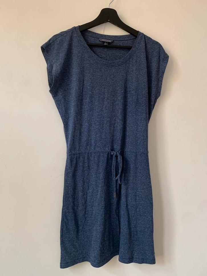 Tommy Hilfiger XS Little Heather blauwe tuniekjurk, Kleding | Dames, Jumpsuits, Zo goed als nieuw, Maat 34 (XS) of kleiner, Blauw