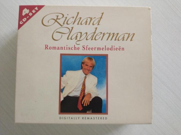 CD-set Richard Clayderman: Romantische Sfeermelodiën, Cd's en Dvd's, Cd's | Instrumentaal, Zo goed als nieuw, Boxset, Ophalen of Verzenden