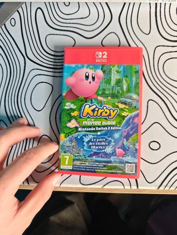 Kirby le monde oublié jeu switch 2 beschikbaar voor biedingen