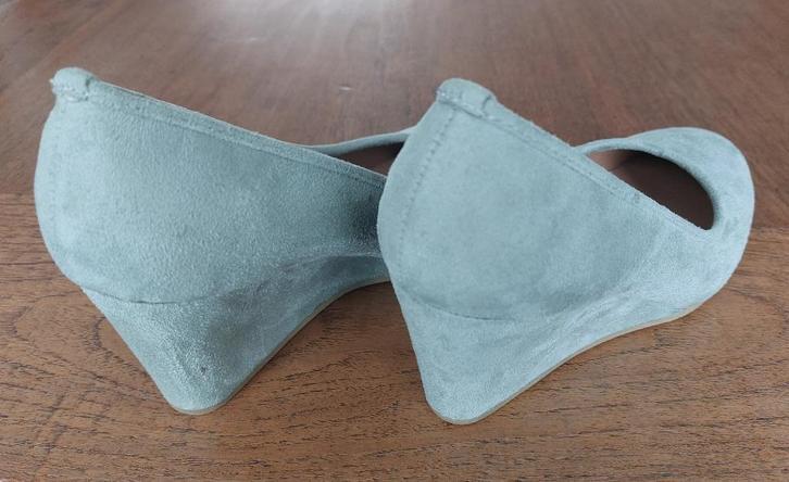 Mintgroene sleehakken.Maat: 37.Ik heb ze één keer gedragen, Kleding | Dames, Schoenen, Zo goed als nieuw, Schoenen met hoge hakken