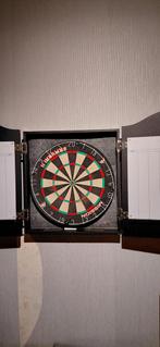 Dartbord + kabinet!, Ophalen, Gebruikt, Dartbord