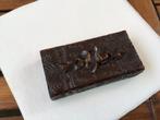 Handwerk Postzegel doosje in zwarte woud kunst, Antiek en Kunst, Ophalen of Verzenden