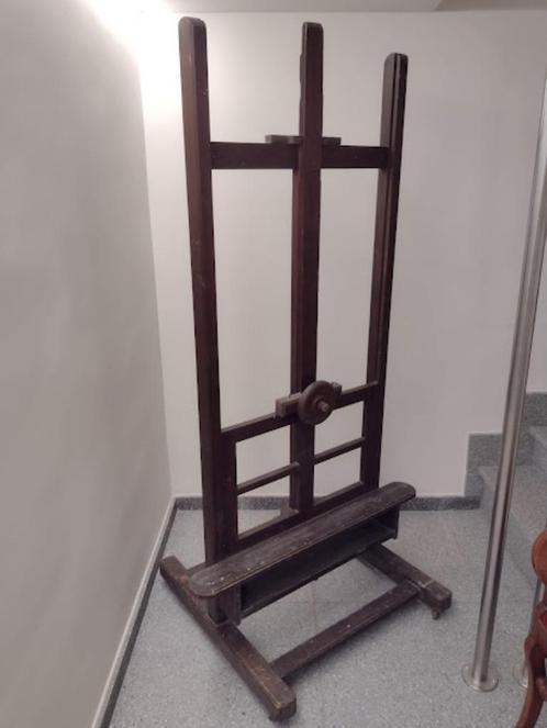 Antieke schildersezel / staander schilderij, Antiek en Kunst, Kunst | Schilderijen | Klassiek, Ophalen