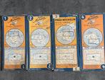 4 oude Michelin kaarten van Belgie, Verzamelen, Ophalen of Verzenden, Gebruikt, Auto's