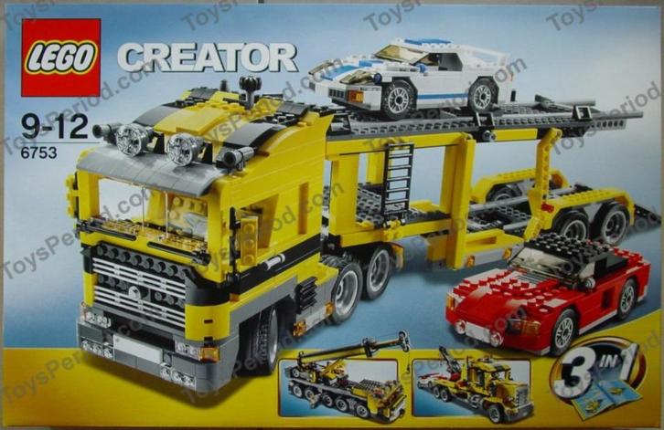 LEGO Creator Snelwegtransport – 6753, Kinderen en Baby's, Speelgoed | Duplo en Lego, Gebruikt, Lego, Complete set, Ophalen of Verzenden