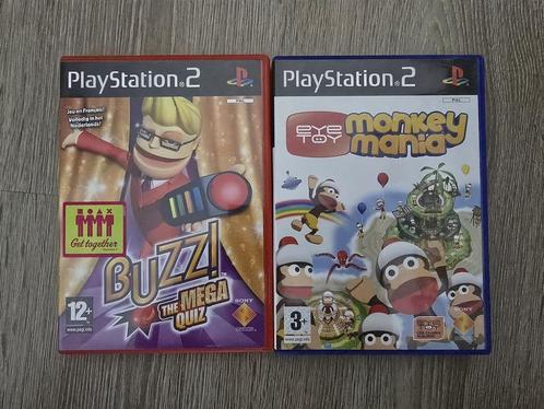 2 jeux spéciaux pour PS2, Games en Spelcomputers, Games | Sony PlayStation 2, Zo goed als nieuw, Puzzel en Educatief, 3 spelers of meer