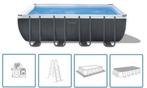 Intex Ultra XTR Rechthoekig Frame Pool 549x274x132 cm incl., Gebruikt, 200 tot 300 cm, Rechthoekig, Ophalen