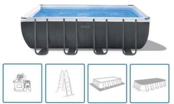 Intex Ultra XTR Rechthoekig Frame Pool 549x274x132 cm incl.  beschikbaar voor biedingen