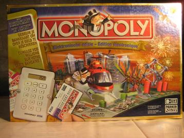 Monopoly Elektronische editie - Parker Hasbro gaming beschikbaar voor biedingen