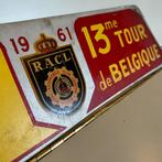 Plaque de rallye auto 1961 Tour de Belgique, Enlèvement ou Envoi, Utilisé, Voitures