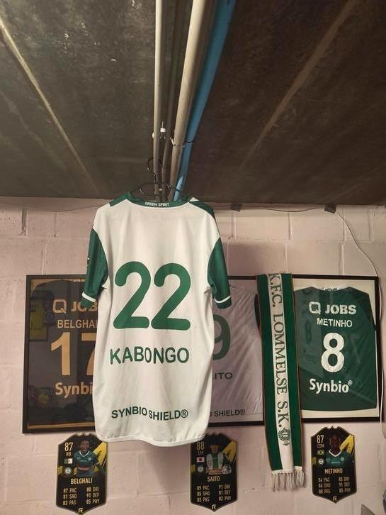 Match worn shirt - Christophe Kabongo / Lommel SK 21-22, Collections, Articles de Sport & Football, Comme neuf, Maillot, Enlèvement
