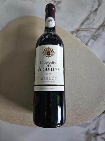 Fles Domaine des Aiguilles - Merlot 2008 beschikbaar voor biedingen