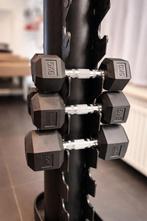 Dumbbell set met staander – 3 kg / 5 kg / 8 kg / 10 kg, Enlèvement, Comme neuf, Haltère