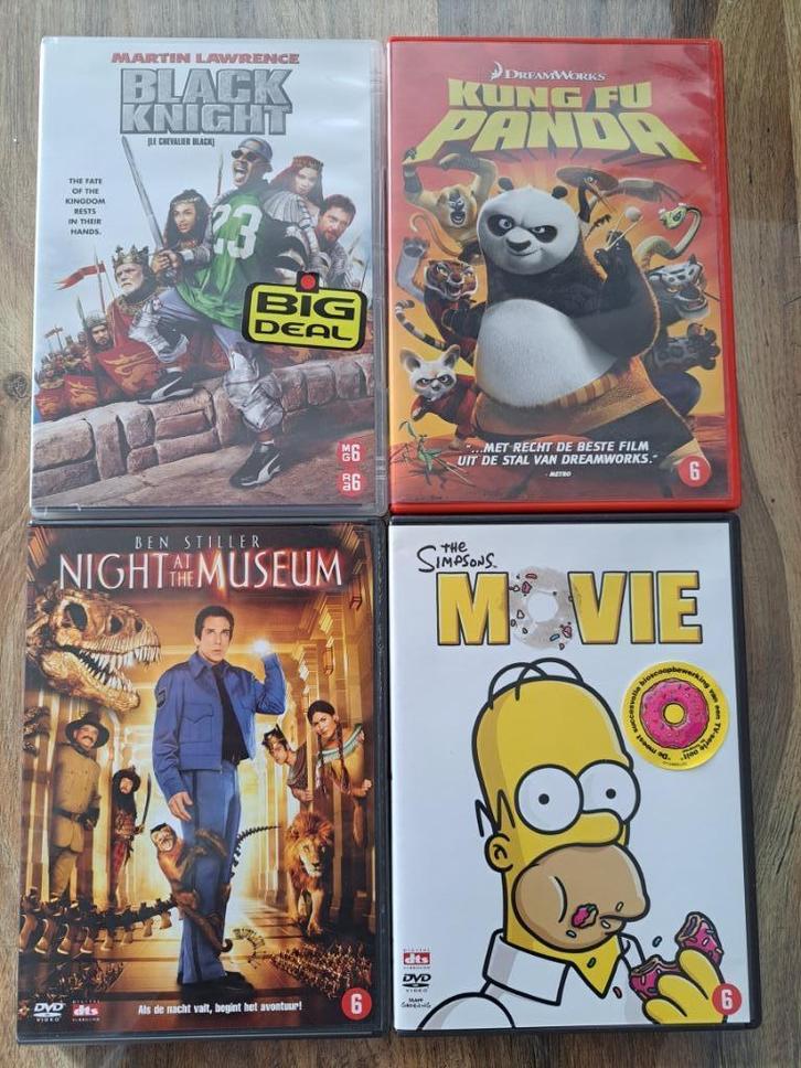 DVD collectie kinderen (geschikt vanaf 6 jaar), Cd's en Dvd's, Dvd's | Kinderen en Jeugd, Zo goed als nieuw, Film, Dieren, Vanaf 6 jaar