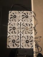 6x Corsair LL120 rbg + 3x QL120 rgb + hub + commander Pro, Enlèvement ou Envoi, Utilisé, Refroidisseur ordinateur à air